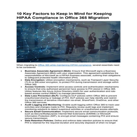 10 Key Essential Factors to Keep in Mind for Keeping HIPAA Compliance in Offi...