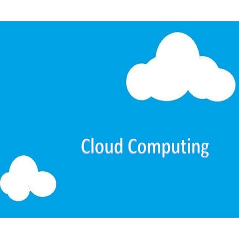 Cloud Computing