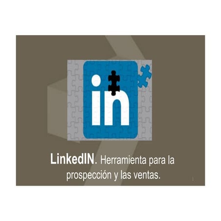 Linkedin como herramienta de prospección y venta
