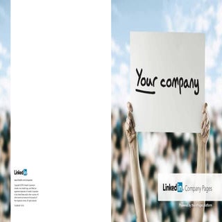 Linkedin Company Page Guide