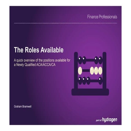 Entry points for Newly Qualified ACA/ACCA/CA candidates