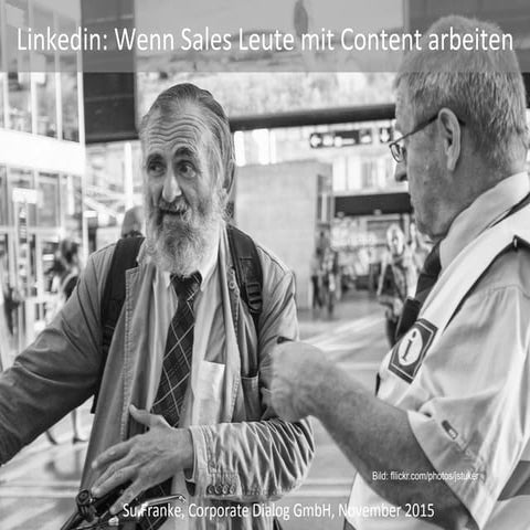Linkedin Content für Sales nutzen