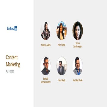 Linkedin Content Marketing 