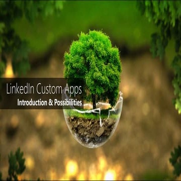 LinkedIn Custom App Universe