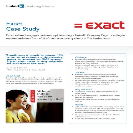 Exact Case Study