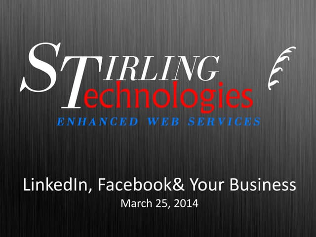 LinkedIn, Facebook & Email