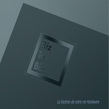 Value proposition BizToBiz