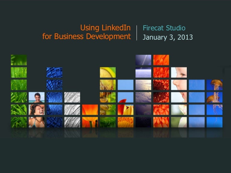 Using Linkedin For Business Development Using Linkedin For Business Development