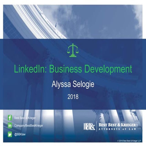LinkedIn for Business Development