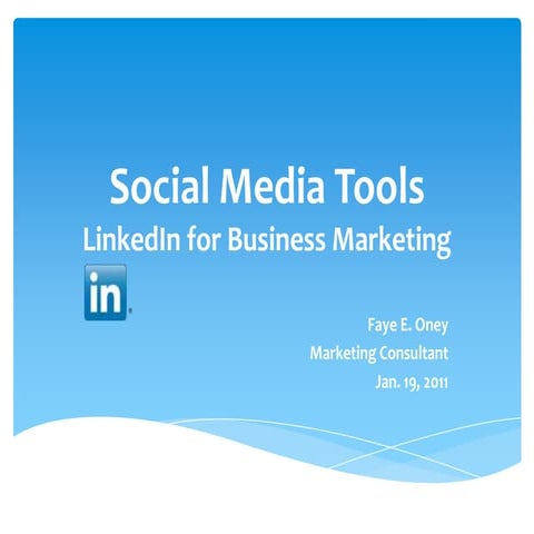 LinkedIn For Business Marketing