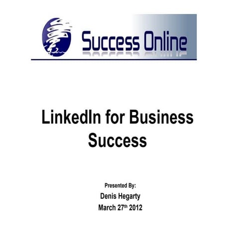 Linked in for business success