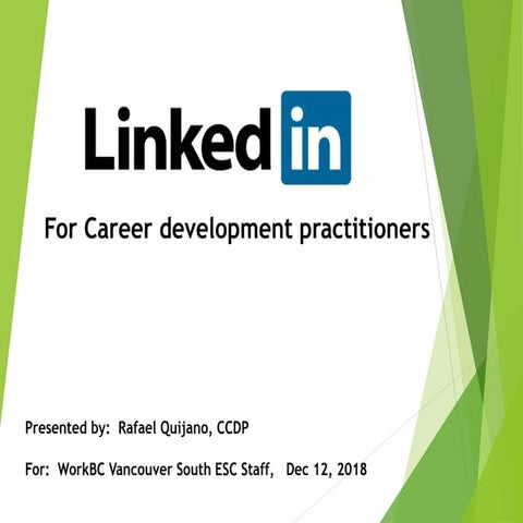 Linkedin for CDP's
