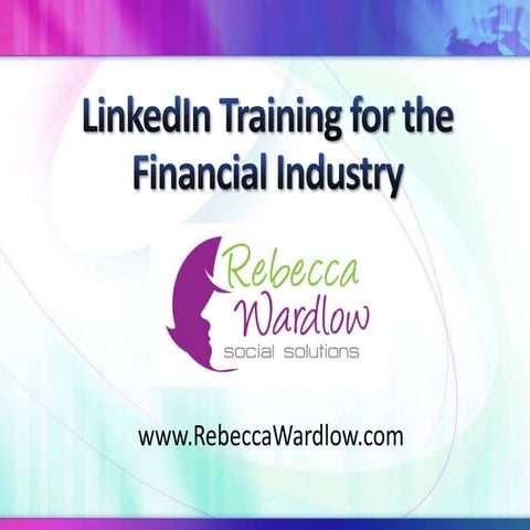 LinkedIn Training for the Financial Industry