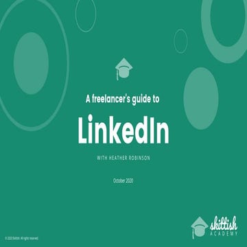 A freelancer's guide to LinkedIn