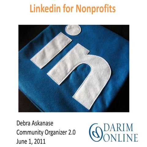 Linked In for Nonprofits