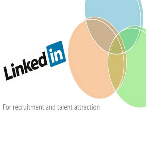 LinkedIn for recruitment