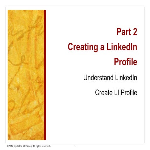 LinkedIn LIVE Coaching Workshop Part 2