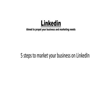 LinkedIn for Business