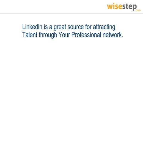 Smart Hiring using Linkedin