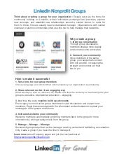 How Nonprofits Can Use Linkedin Company Pages