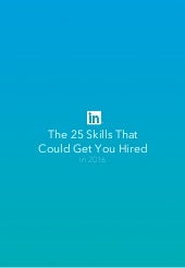 The 25 Skills That Can Get You Hire...
