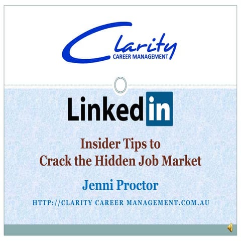 LinkedIn: Insider Tips to Crack the Hidden Job Market