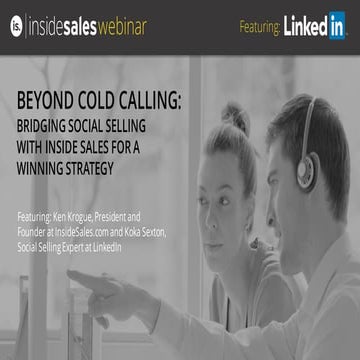 Beyond Cold Calling: Bridging Social Selling with Inside Sales for A Winning Strategy