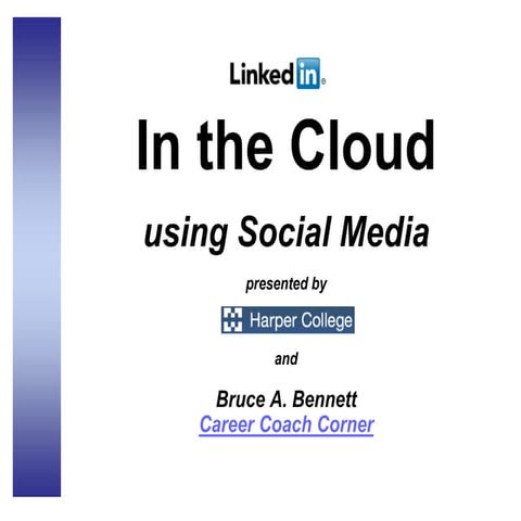 LinkedIn in the Cloud | PPT