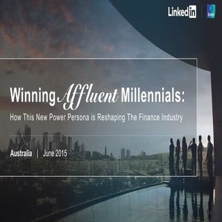 Winning Affluent Millennials