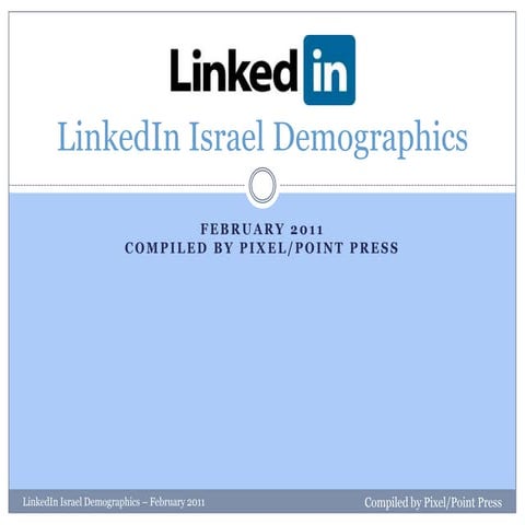 LinkedIn Israel Demographics Feb 2011