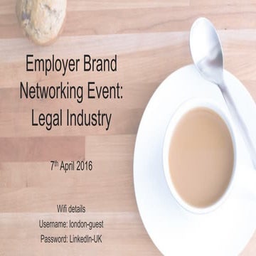 Legal Employer Brand Networking Event