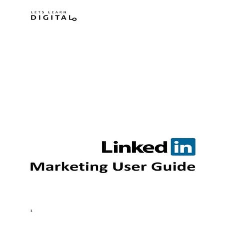 LinkedIn B2B Marketing User Guide 2020