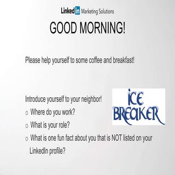 Masterclass: Getting Started on LinkedIn [New York]