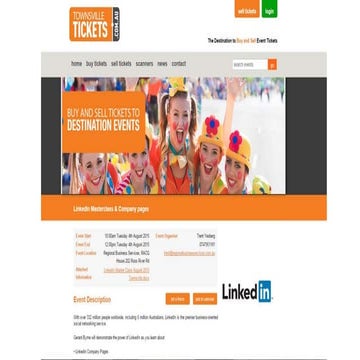 LinkedIn Master Class 4 August 2015