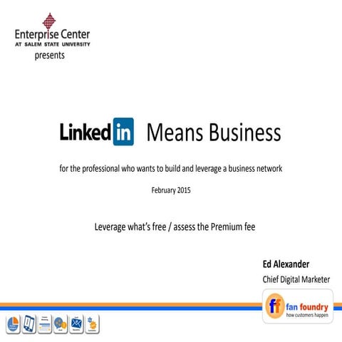 Linked in means business -  a free downloadable playbook