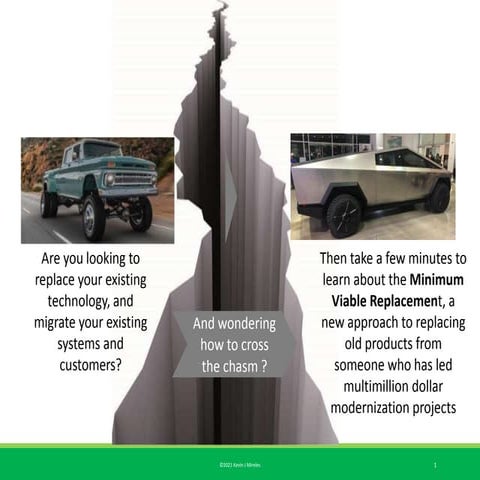 Minimum Viable Replacement: 5 Steps to Success