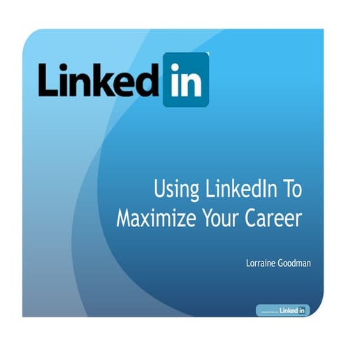 LinkedIn handout 3_22_2012