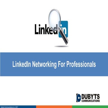 LinkedIn Networking for Professionals