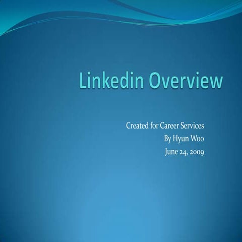 Linkedin Overview   Staff
