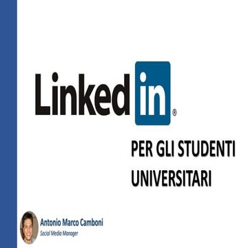 Linkedin per gli studenti universitari