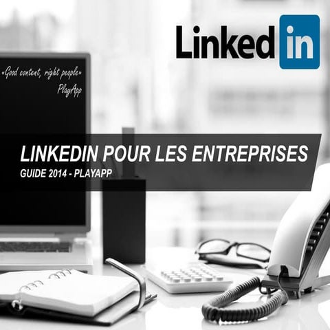 Linkedin pour les entreprises   guide 2015