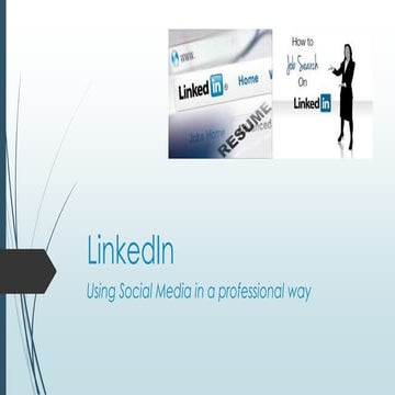 LinkedIn presentation