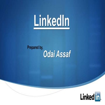 Linked in presentation