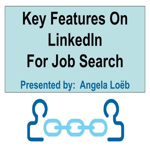 LinkedIn Features for Job Search (2011)