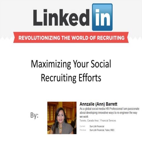 Maximzing Your Social Recruitment Efforts