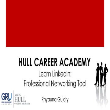 Hull Career Academdy | LinkedIn Presentation