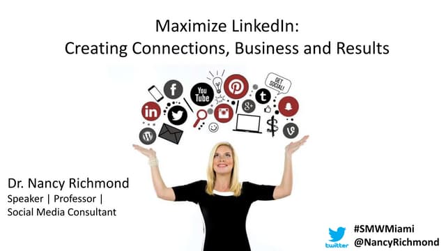 Maximize Linkedin Creating Connections Business And Results Ppt Maximize Linkedin Creating Connections Business And Results Ppt