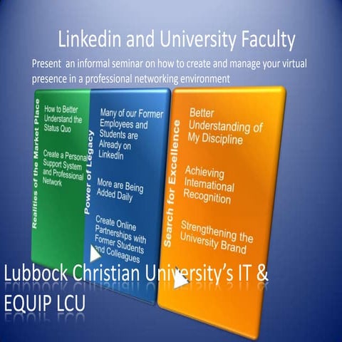 Linked in for Faculty