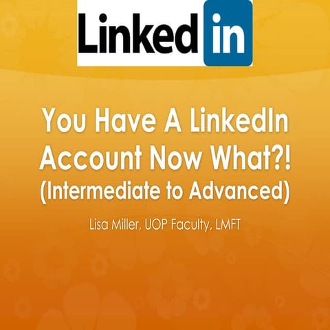 Intermediate-Advanced Linkedin