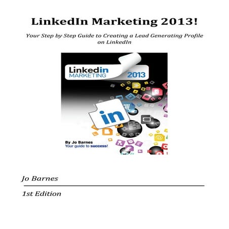 Linkedin Marketing 2013